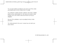 Honda PCX125 - Owners manual 2021 EN-2